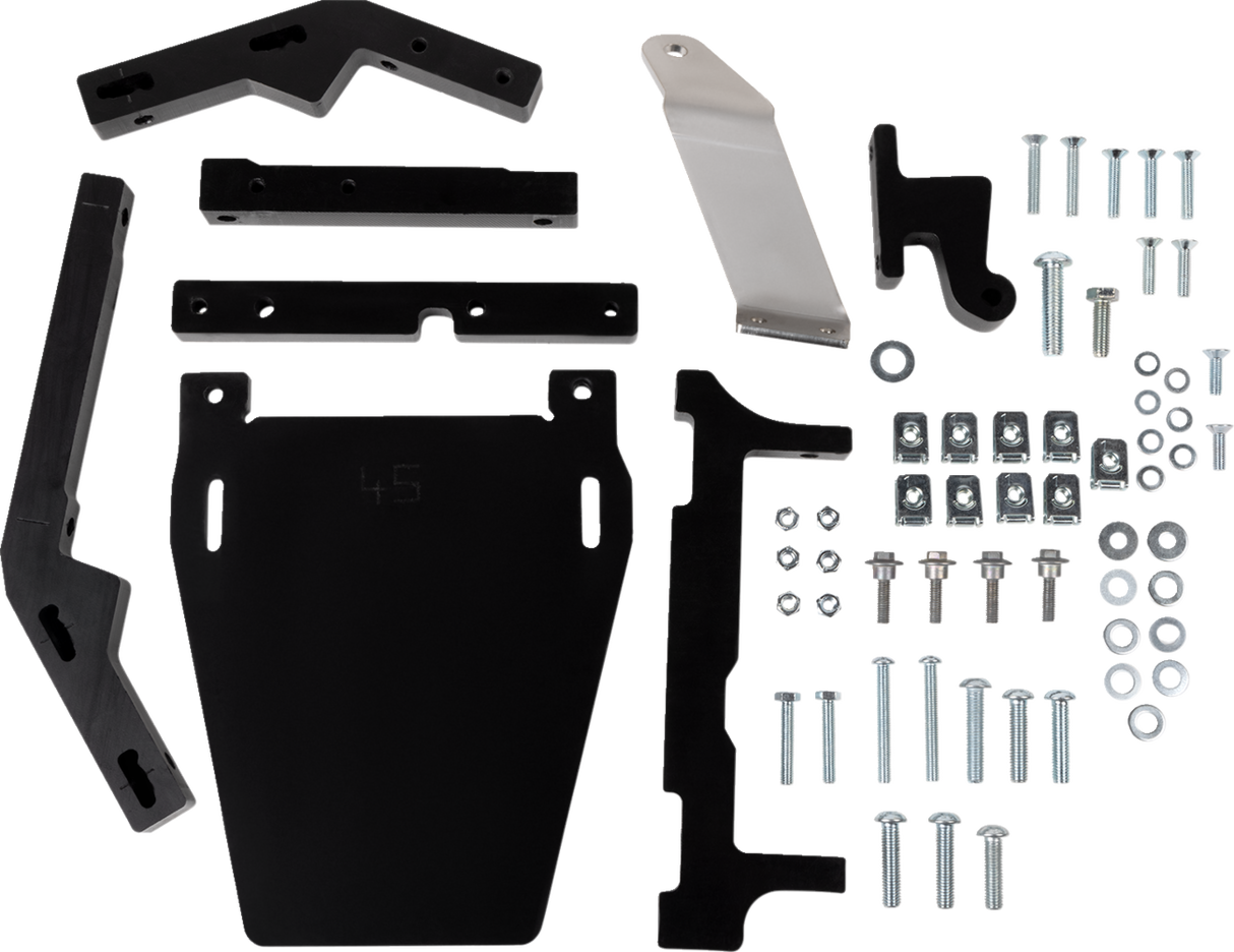 Adventure Skid Plate - Black - Aprilla - Tuareg 660 2022 - 2023