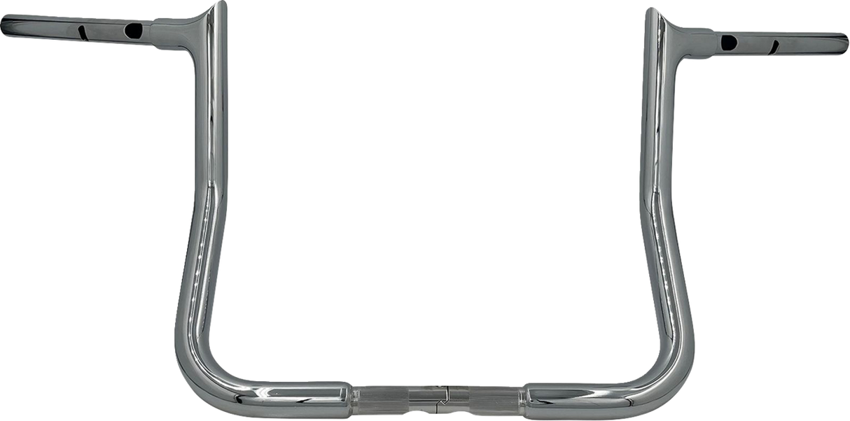 1-1/4\" EZ Install Pointed Top Handlebar - Reduced Reach - 13\" - Chrome 2023 - 2024