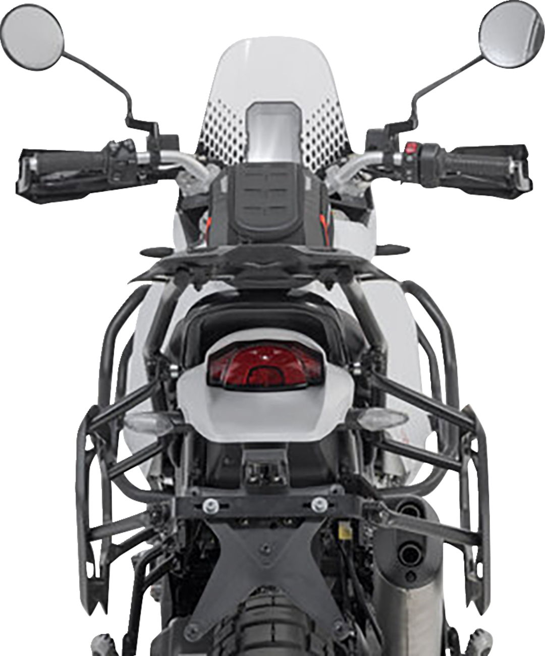 TRAX ADV Aluminum Case System - Silver - Ducati DesertX \'22-\'24 2022 - 2024