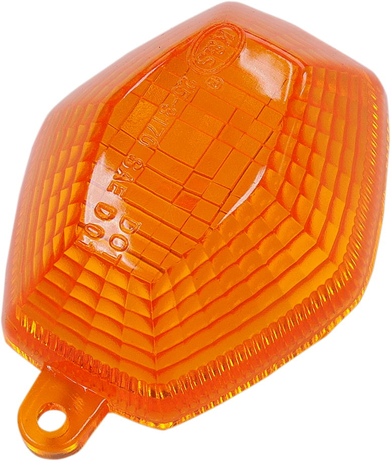Replacement Turn Signal Lens - Amber - Suzuki 1996 - 2003