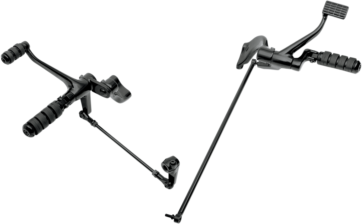 Forward Control - 2\" Extended - Black - XL 2004 - 2013