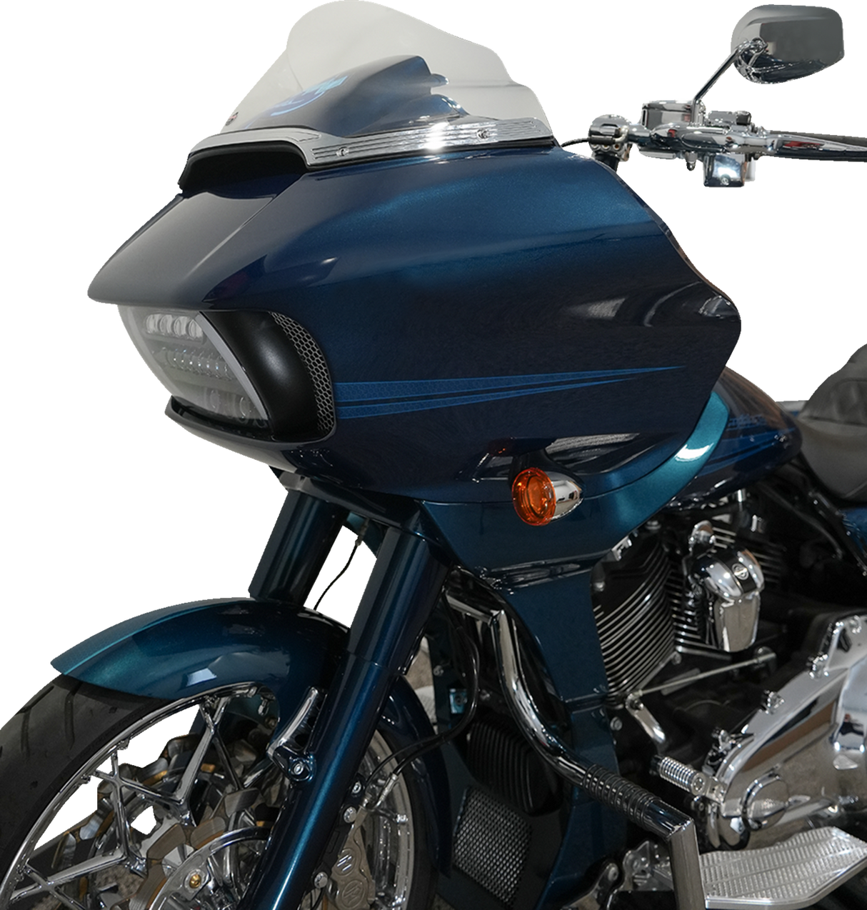 Flare™ Windshield - 9\" - Clear - FLTR 2015 - 2023