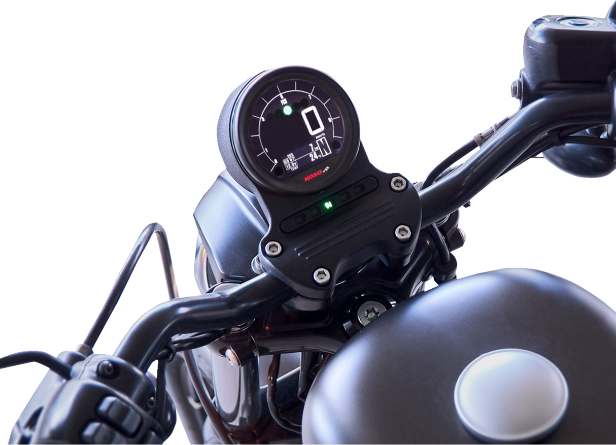 DL-04HD Multifunction Gauge - Black - Harley Davidson® 2004 - 2013