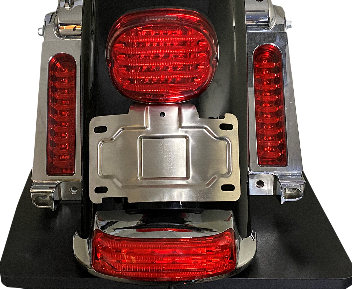 License Plate Mount/Relocation - Chrome 2014 - 2024