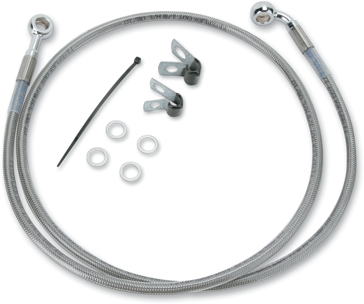 Brake Line - Front - +6\" - Stainless Steel 1999 - 2007