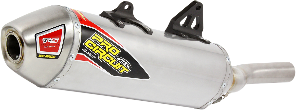 T-5 Mechanical Muffler - Stainless Steel - KLR650 2008 - 2015
