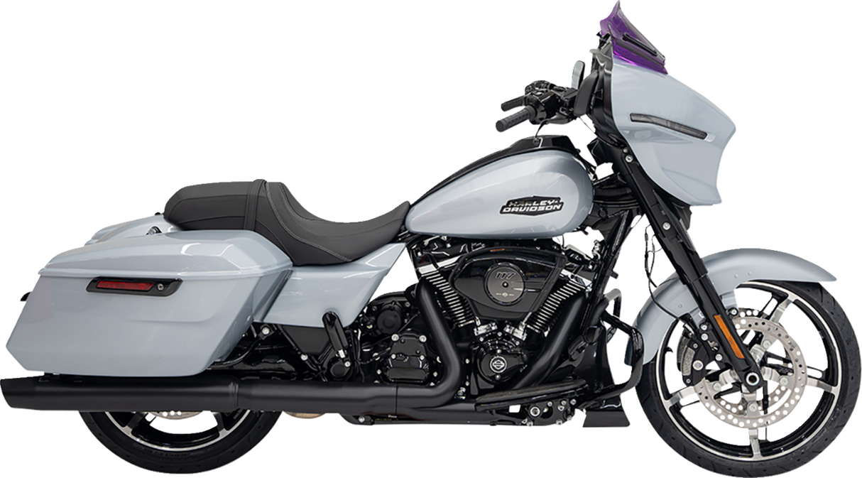 Kolor Flare™ Windshield - 8\" - Purple - FLHX 2023 - 2025