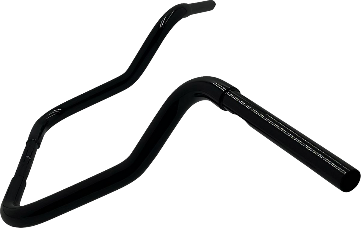 1-1/4\" EZ Install Round Top Handlebar - Reduced Reach - 13\" - Black 2008 - 2025