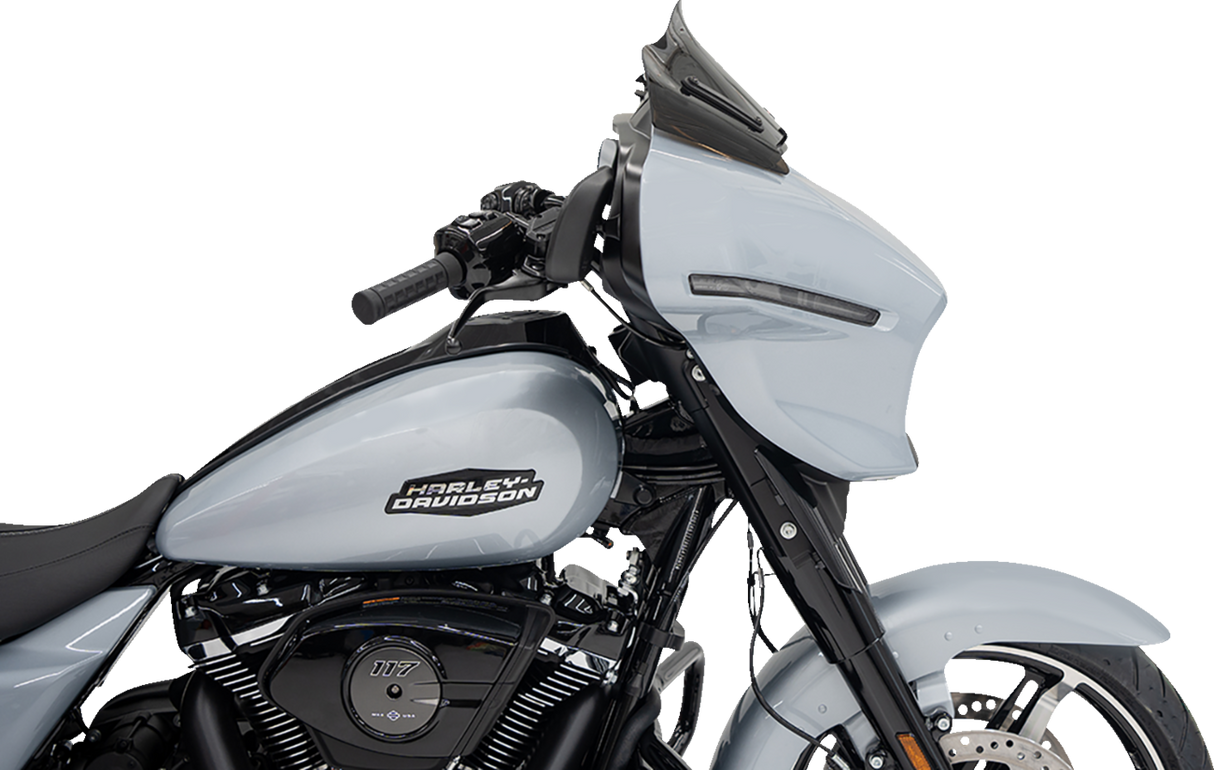 Kolor Flare™ Windshield - 8\" - Bronze - FLHX 2023 - 2025