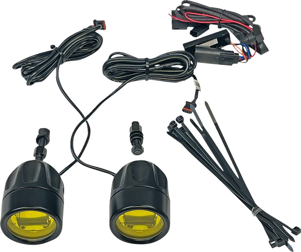 Fog Light - Black - Yellow Lens 2014 - 2024