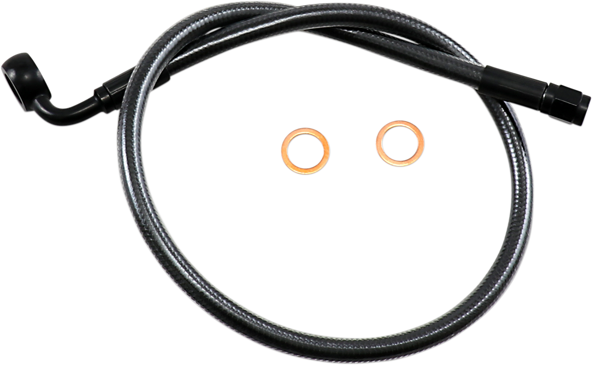 Brake Line - 12mm-90° - 24\" - Black Pearl 2019 - 2020