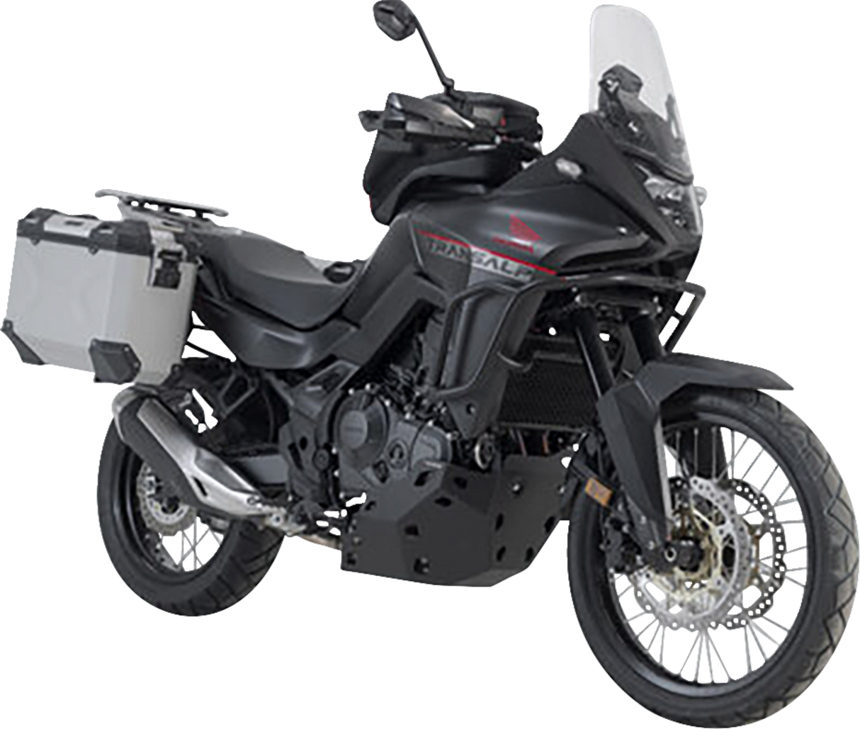 TRAX ADV Aluminum Case System - Silver - Honda XL750R Transalp \'24 2024 - 2024