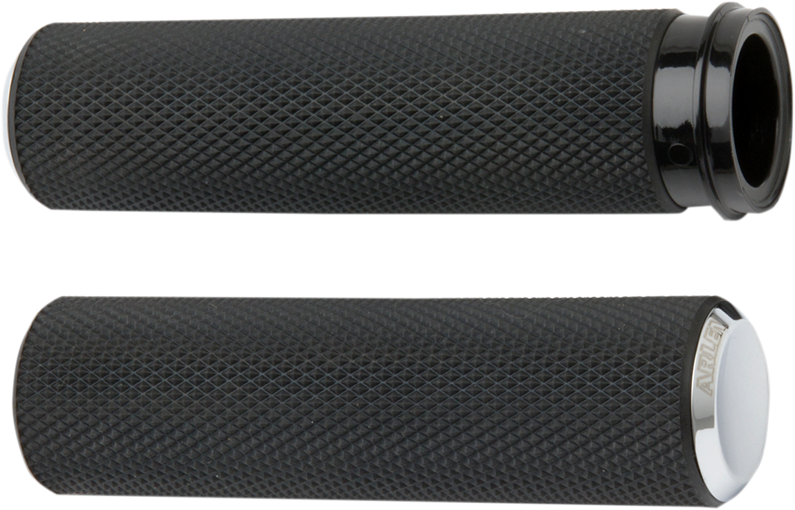 Grips - Knurled - TBW - Chrome 2008 - 2024