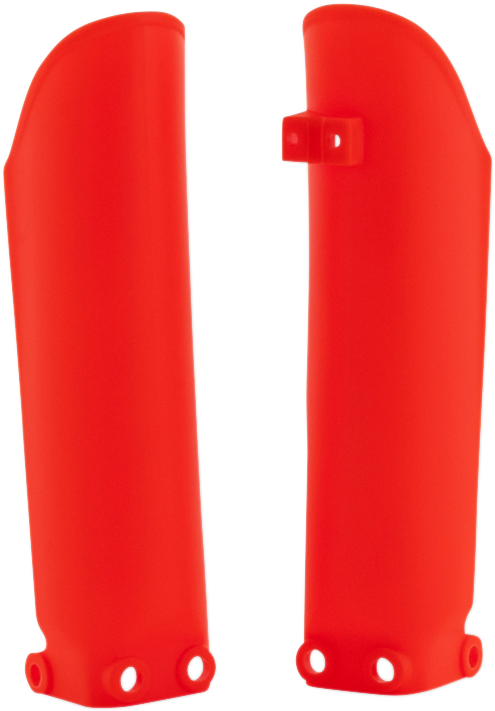 Lower Fork Covers for Inverted Forks - Fluorescent Orange 2009 - 2019