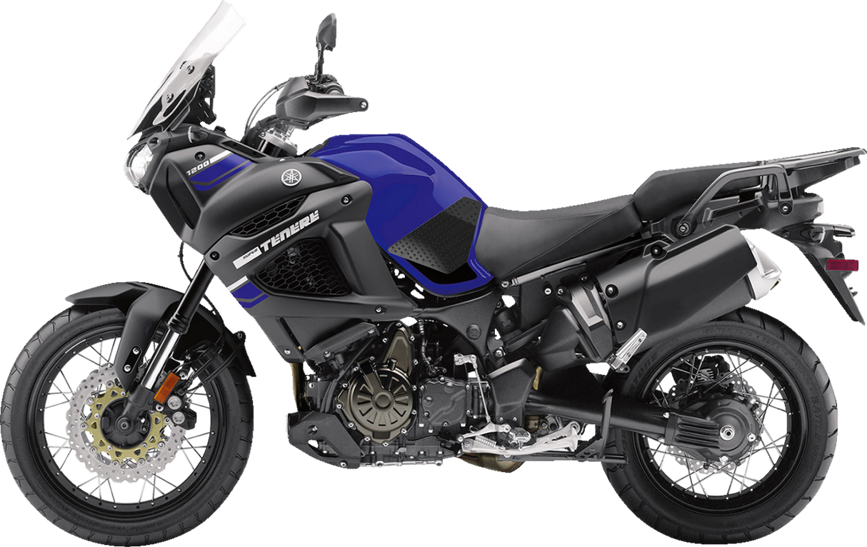 Traction Pad Tank Grips - Volcano - Black - Super Tenere ES 1200 2020 - 2024