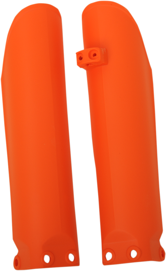 Lower Fork Covers for Inverted Forks - \'16 Orange 2013 - 2017