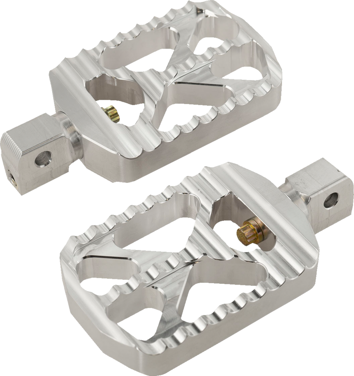 Bear Claw Footpegs - Silver - Indian 2015 - 2023