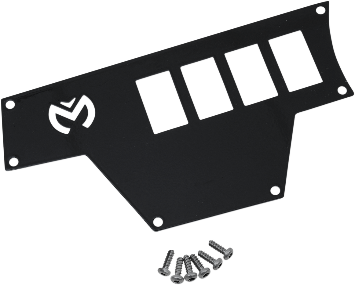 Dash Plate - Large - Left - Black 2015 - 2019