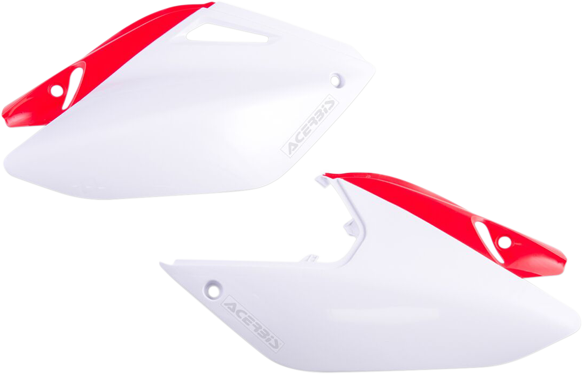 Side Panels - White/Red 2004 - 2018