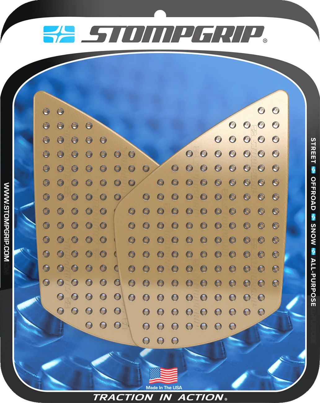 Traction Pad Tank Grips - Volcano - Clear - RC 390 2022 - 2024