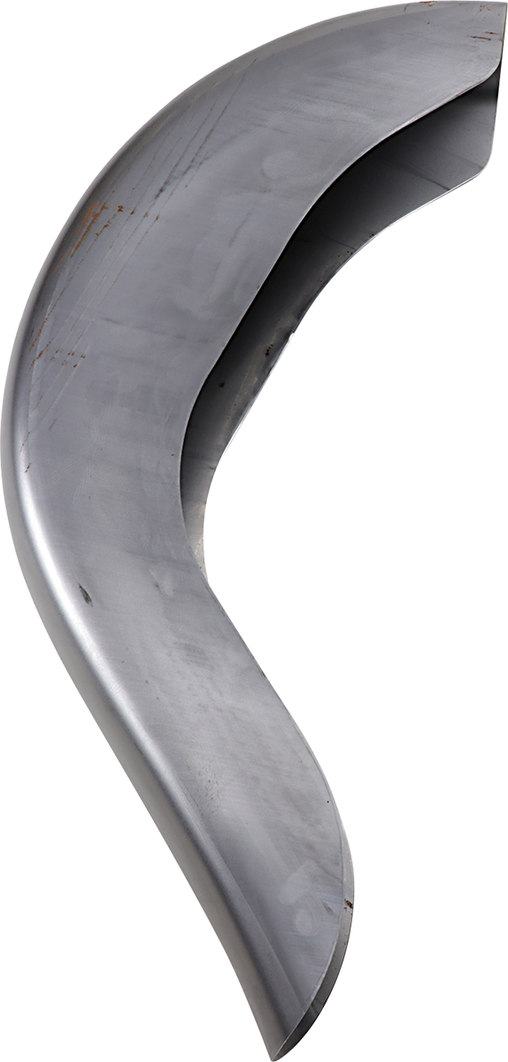 Benchmark 4\" Stretched Rear Fender - Smooth - Steel - For Custom Application 2000 - 2017