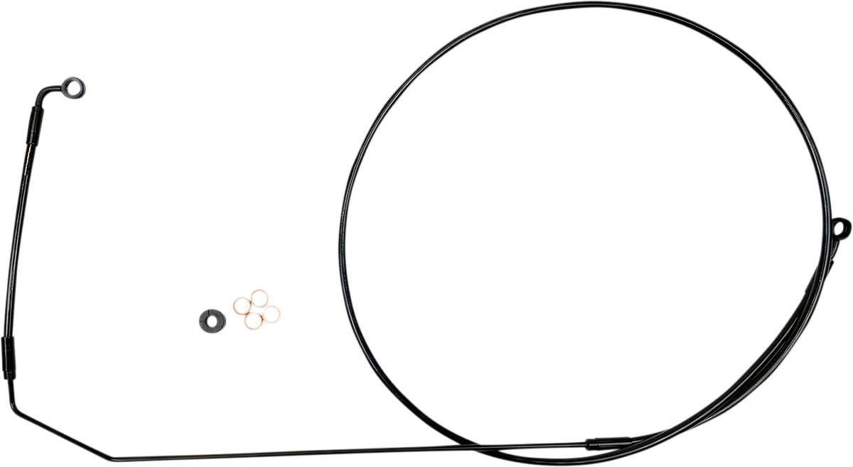 Brake Line - Black - Indian 2015 - 2023