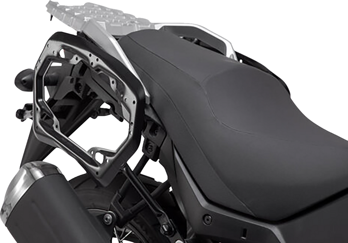 TRAX ADV Aluminum Case System - Black - Suzuki V-Strom 650 \'16-\'24 2016 - 2024