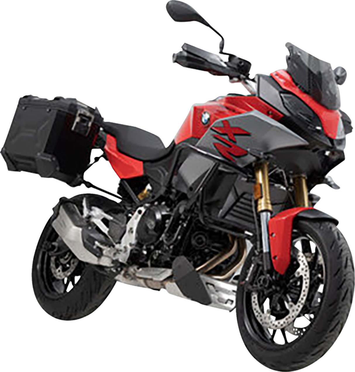 TRAX ADV Aluminum Case System - Black - BMW F 900 \'20-\'24 2020 - 2024