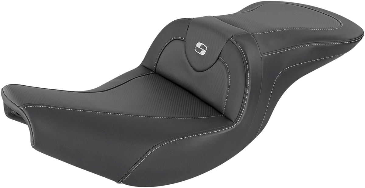 Roadsofa™ Seat - Carbon Fiber - Without Backrest - Black - Indian 2014 - 2019