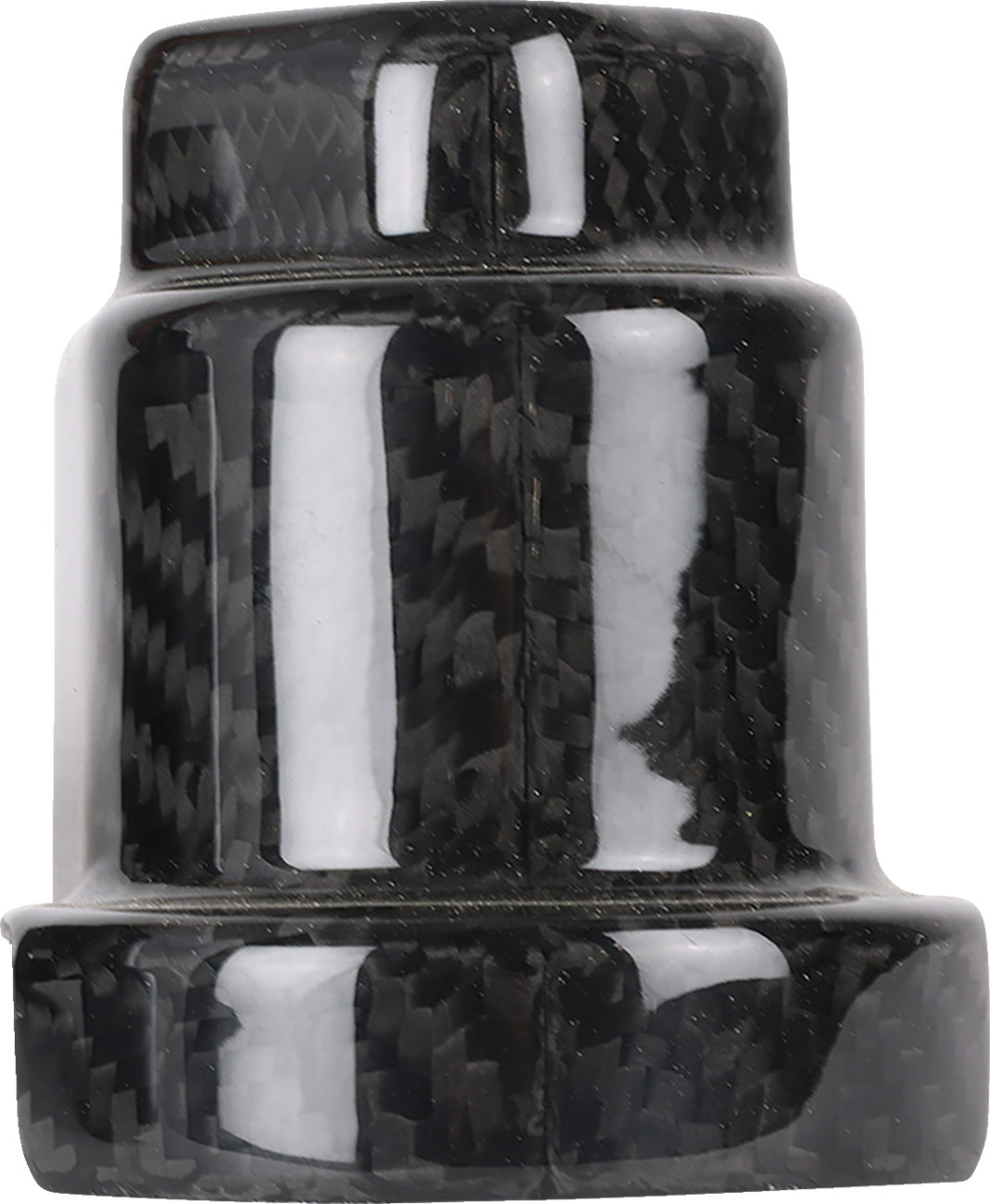 Cover Steering Lock - Gloss Weave Carbon Fiber 2024 - 2024