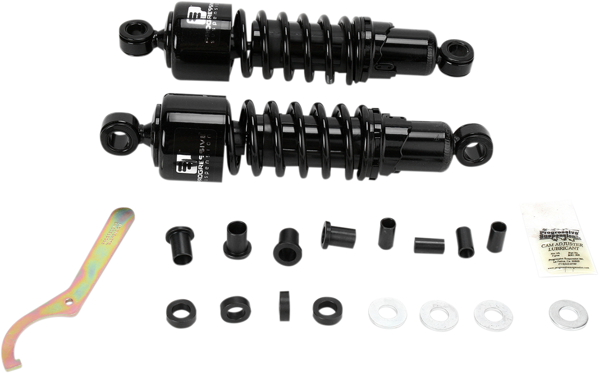 412 Series Shock - 11\" - Standard - Black - H-D 1977 - 2003