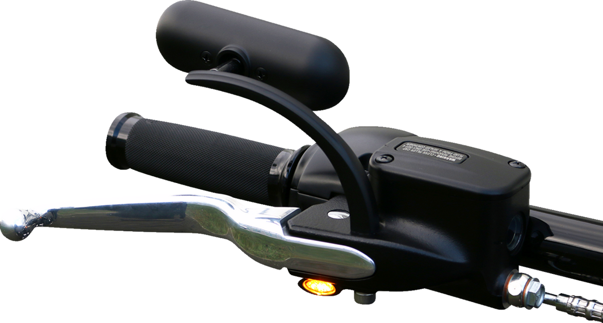 LED 2-1 Front Turn Signal w/ Running Light - Black 2018 - 2023