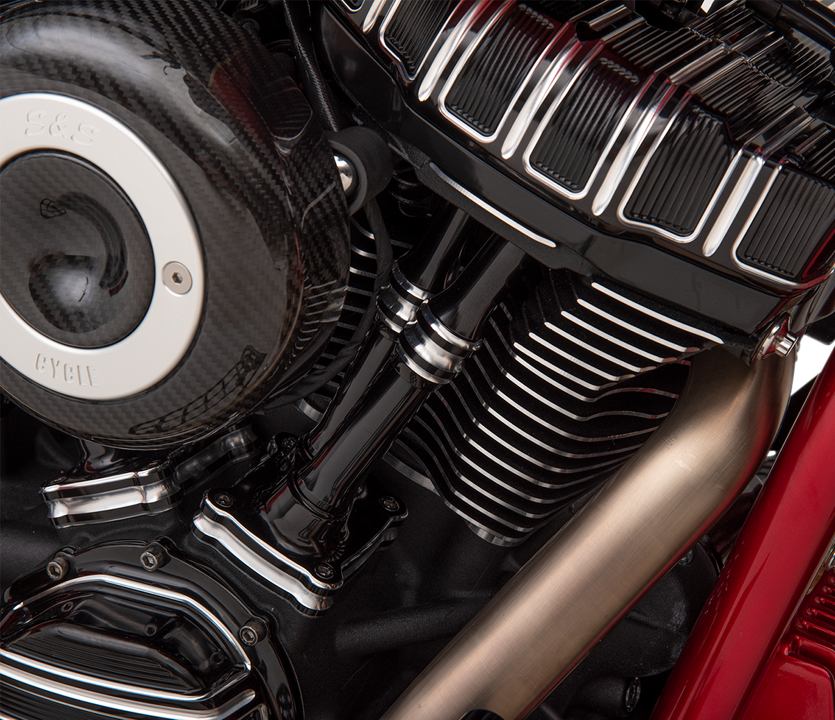 Pushrod Tube Kit - Black - M8 2017 - 2020