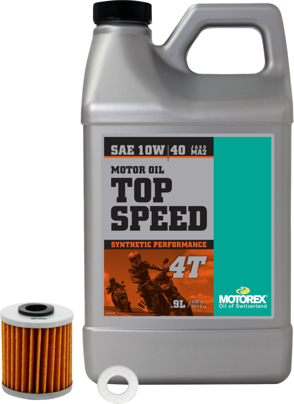 Oil Change Kit - Kawasaki KX 450 - 10W-40 2019 - 2025