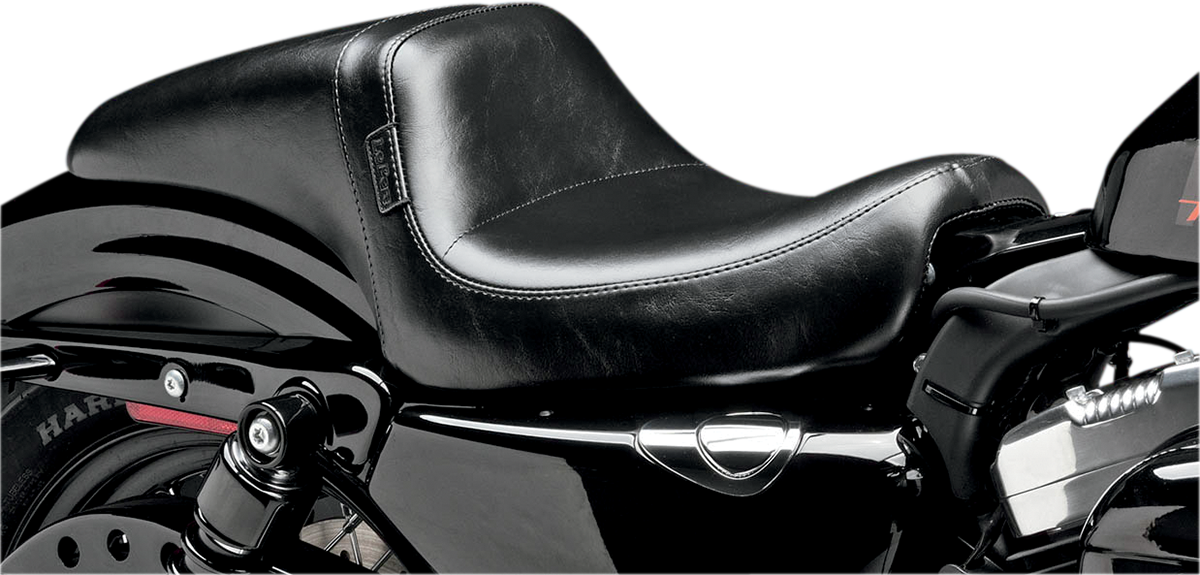 Daytona Seat - Without Backrest - Smooth - Black - XL \'04-\'23 2004 - 2022