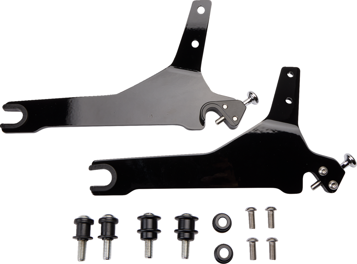 Backrest Kit - 14\" - Black - Softail 2018 - 2020