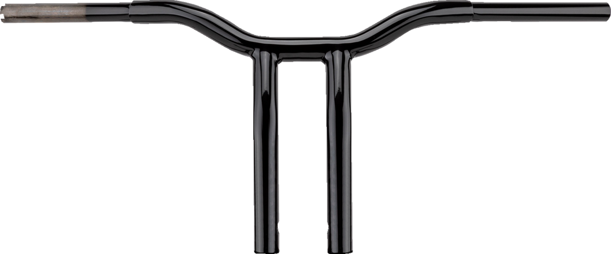 One-Piece Kage Fighter Handlebar - Pullback - 12\" x 1-1/4\" - Black 2024 - 2024