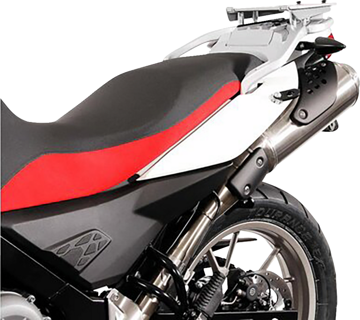 TRAX ADV Aluminum Case System - Black - BMW F 650 GS \'99-\'12 1999 - 2012