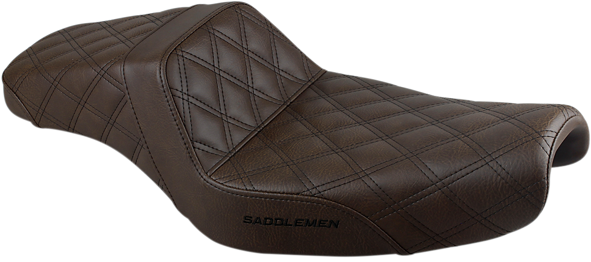 Step-Up Seat - Full Lattice Stitch - Brown - XL 2004 - 2020