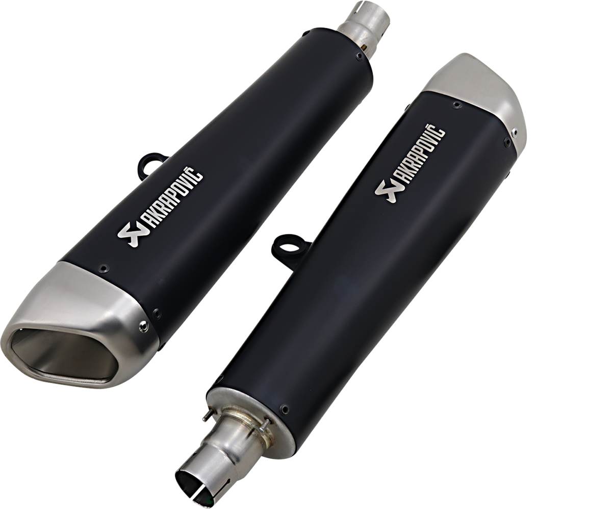 Black Titanium Mufflers 2016 - 2020