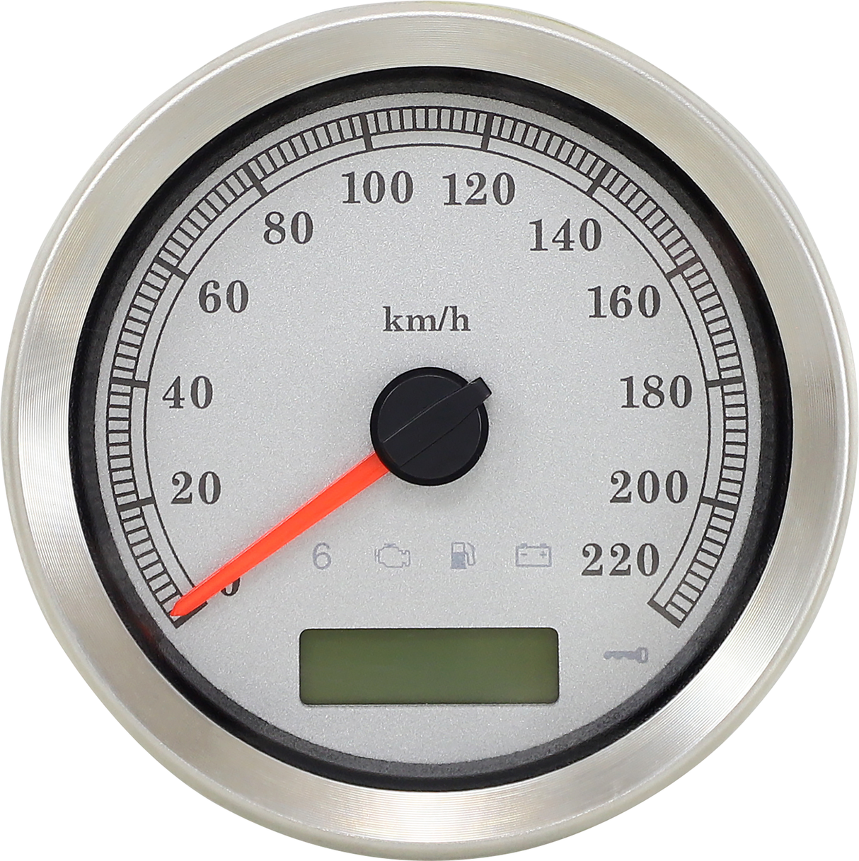 Programmable Speedometer - Silver Face - KM/H 2004 - 2013