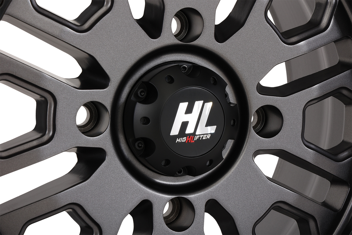 Wheel - HL23 Beadlock - Front/Rear - Gun Metal Gray - 15x7 - 4/137 - 5+2 (+38 mm) 1992 - 2024