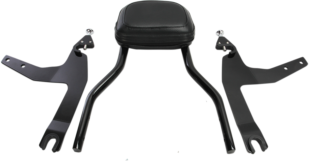 Backrest Kit - 14\" - Black - Softail 2006 - 2017