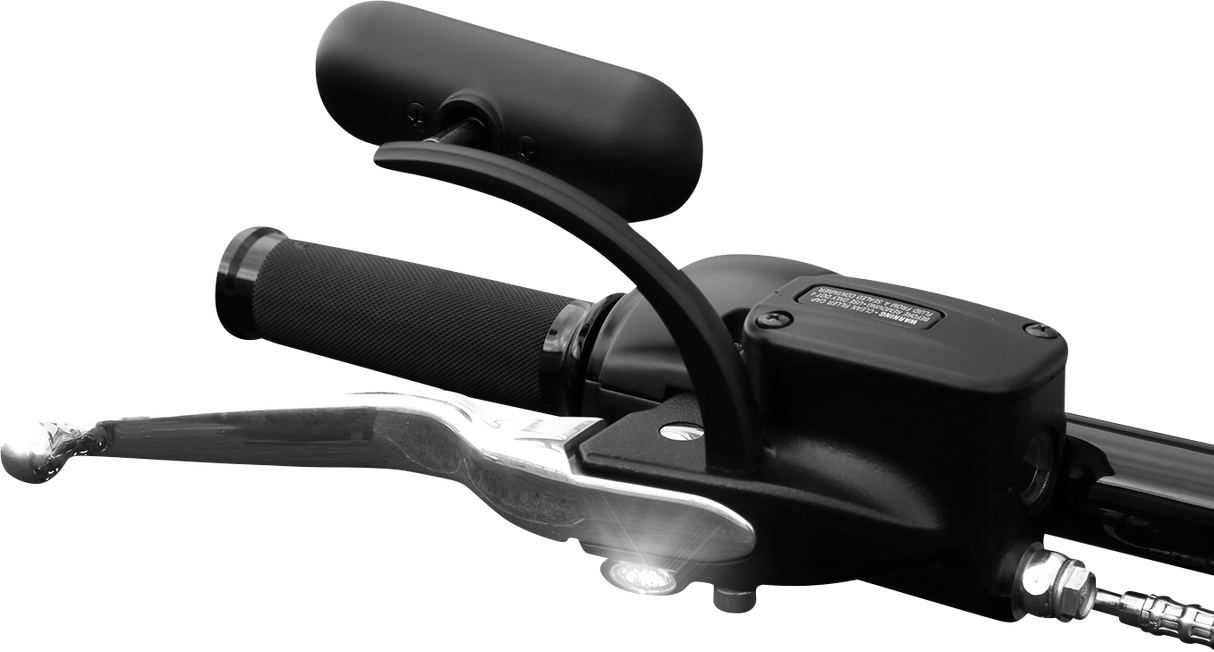 LED 2-1 Front Turn Signal w/ Running Light - Black 2018 - 2023