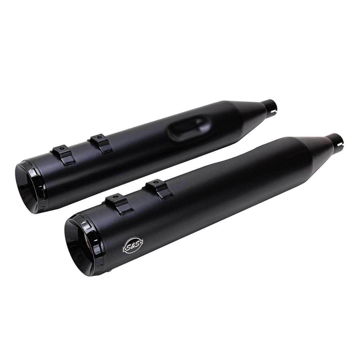 4-1/2\" GNX Slip-On Mufflers - Guardian Black 1995 - 2016