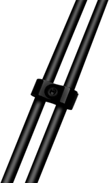 Cable Clamp - Dual - Black