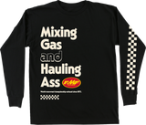 World Famous Long-Sleeve T-Shirt - Black - Medium