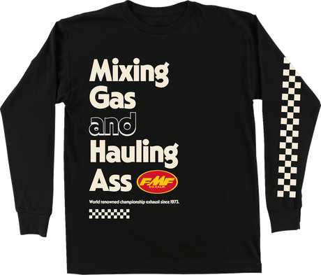 World Famous Long-Sleeve T-Shirt - Black - Medium