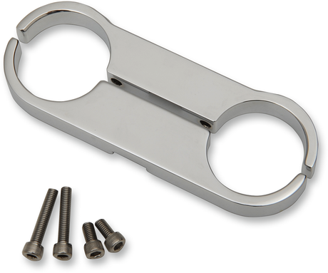 Chrome Gauge Mount - For 1.50\" Risers