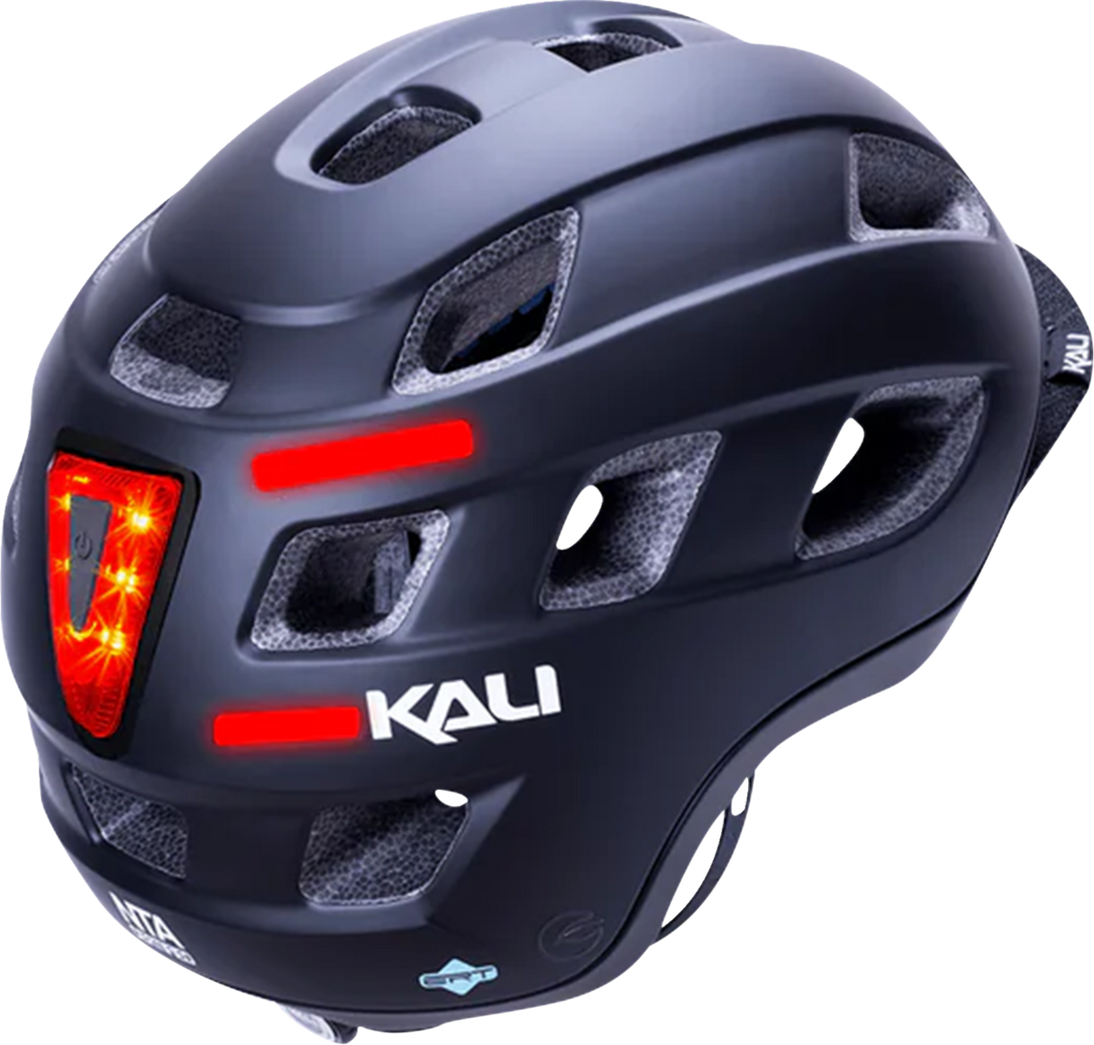 Traffic Light Helmet - Matte Black - S/M
